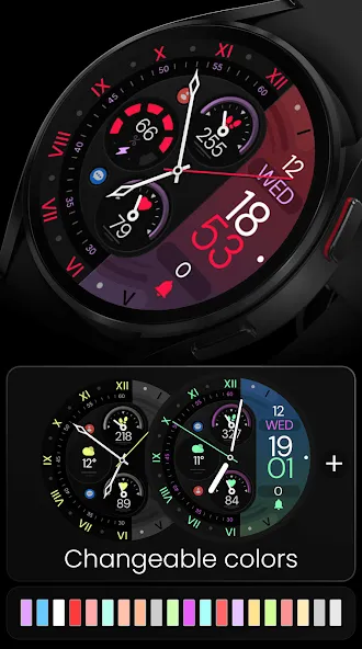 Dream 160 Hybrid Watch Face screenshot 3