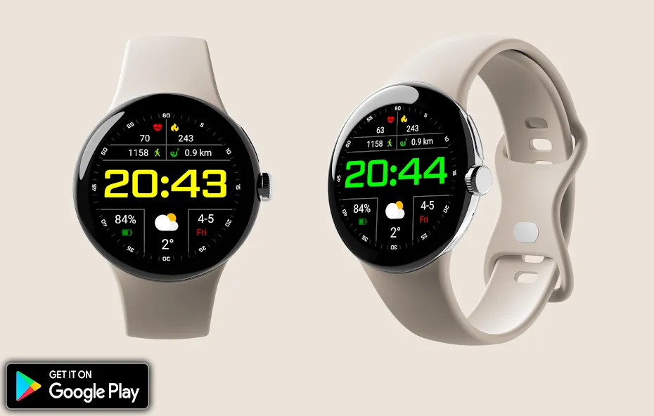 Digital Costa Watch Face screenshot 2