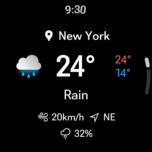 Weather forecast screenshot 25