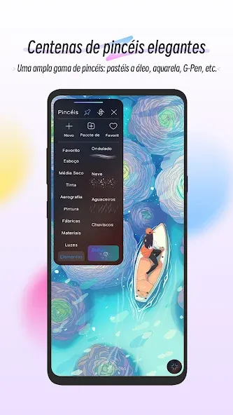 HiPaint - Desenhar. Pintar. screenshot 2