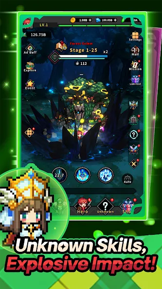 Hidden Heroes : AFK Idle RPG screenshot 6
