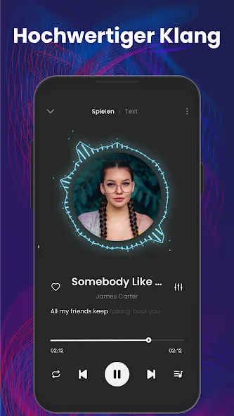 Offline Musik App: MP3 Player screenshot 2