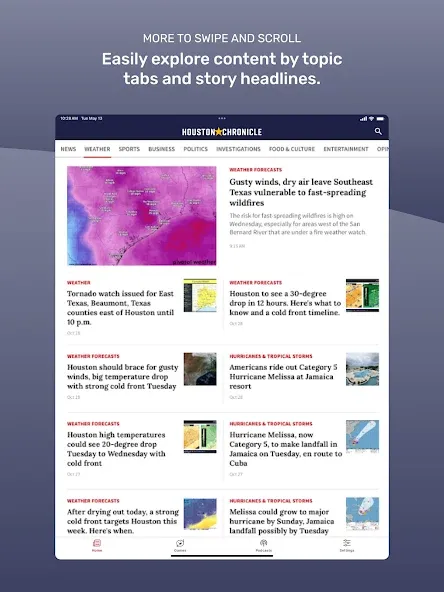 Houston Chronicle screenshot 9