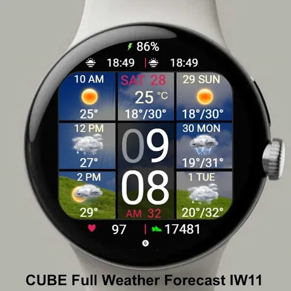 Cube Full Weather Forecast I11 screenshot 5