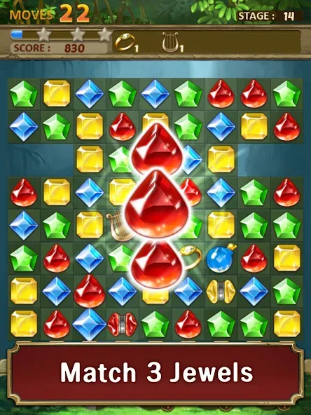 Jewels Jungle : Match 3 Puzzle screenshot 7