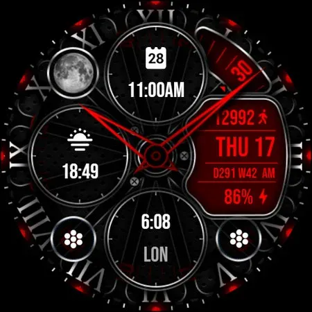 Classic Watch Face 028 screenshot 9