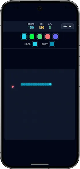 Neon Snake Strike Offline Play screenshot 2