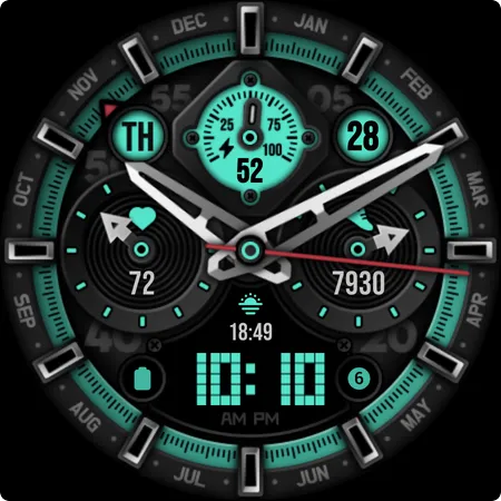 Hybrid power: Watch Face screenshot 14