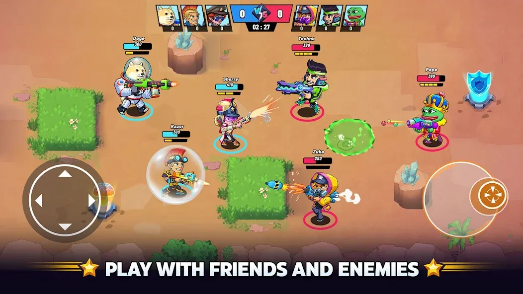 Battle Stars : 4v4 TDM & BR screenshot 6