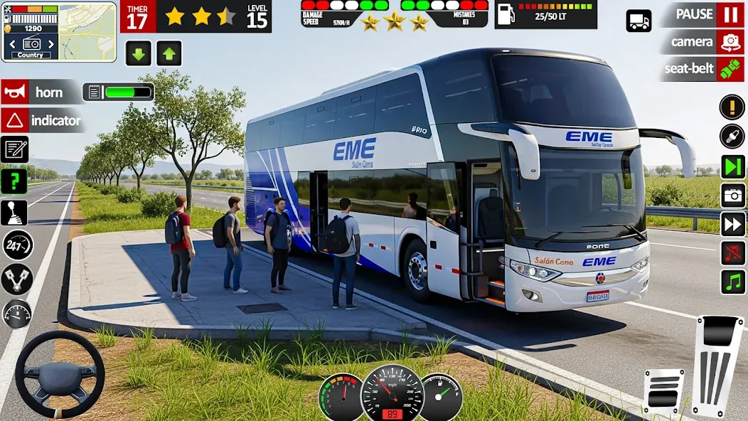 Coach Bus Driving Game screenshot 1