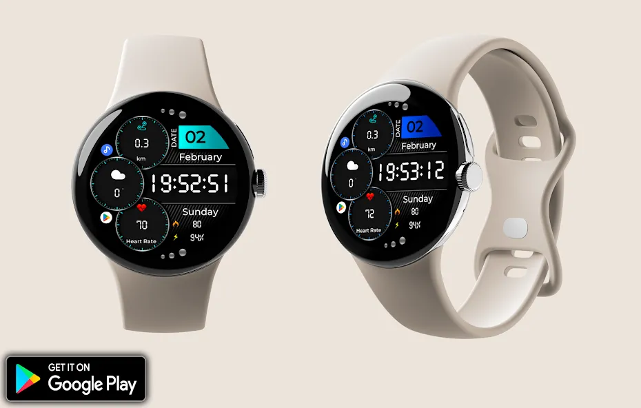 VISUM TECHNOLOGIES Watch Face screenshot 3