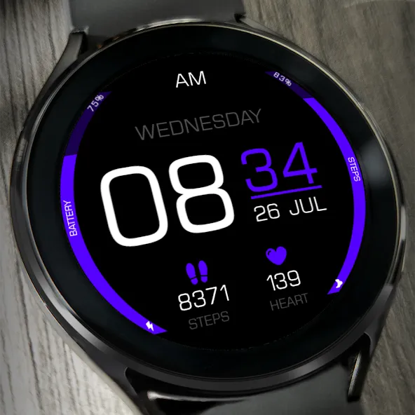 Key078 Minimalist Watch Face screenshot 3