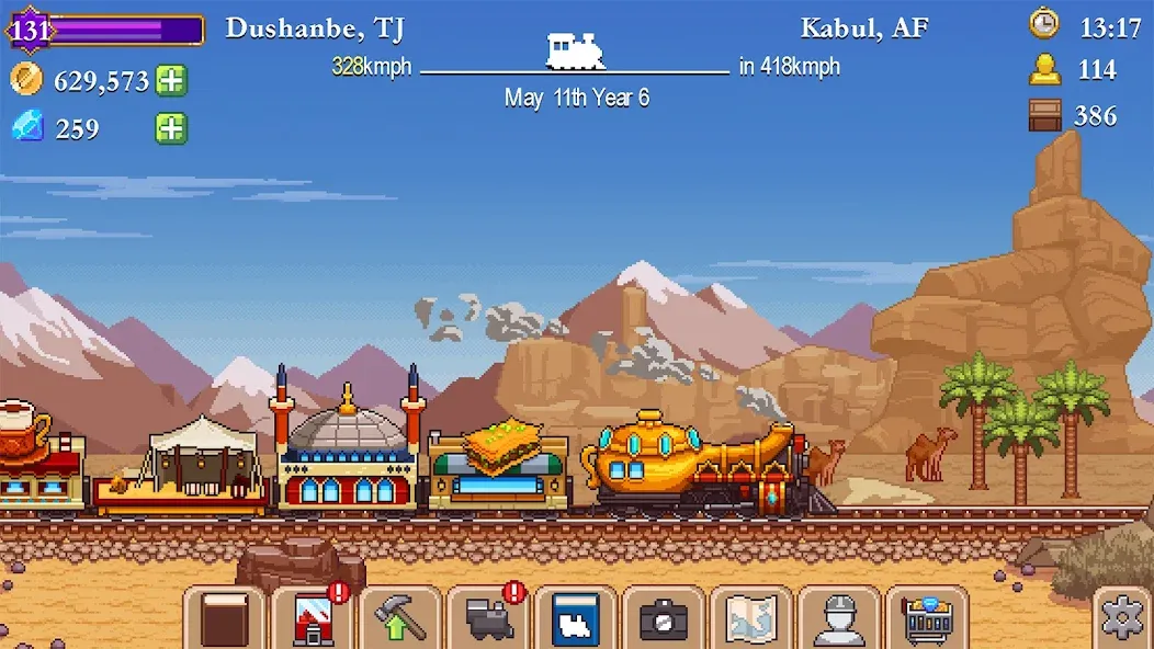 Tiny Rails - Train Tycoon 2026 screenshot 3