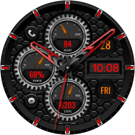 Hybrid DORSUG Watch face screenshot 18