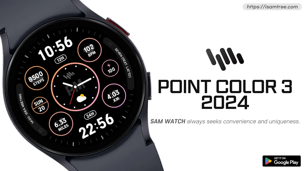 SamWatch PointColor 3 2024 screenshot 1