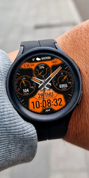 Hybrid KARATUN Watch face screenshot 8