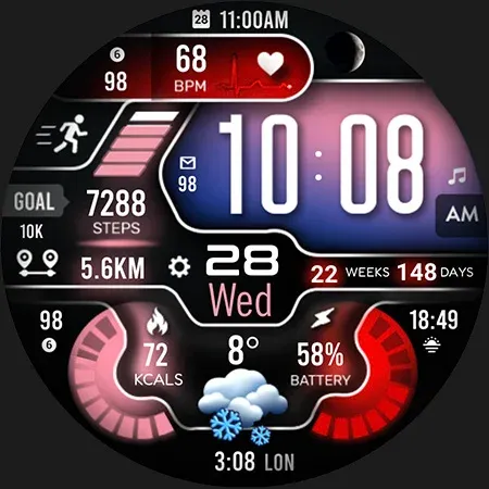 ML2U 258 Watch Face screenshot 32