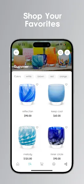 glassybaby screenshot 5