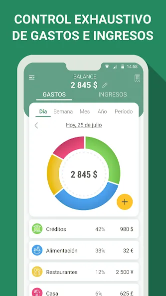 Gestor de gastos - finanzas screenshot 1