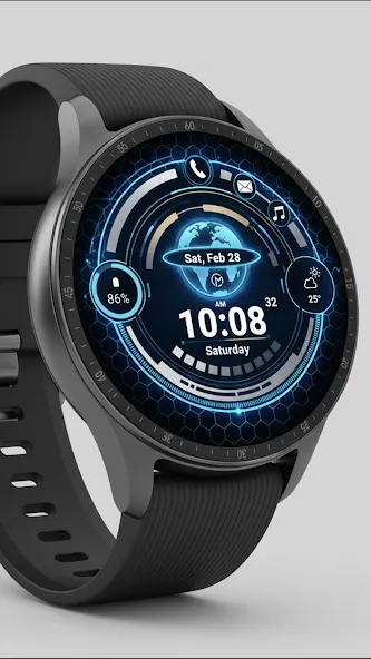 Titan HUD WATCH FACE MONO18 screenshot 5