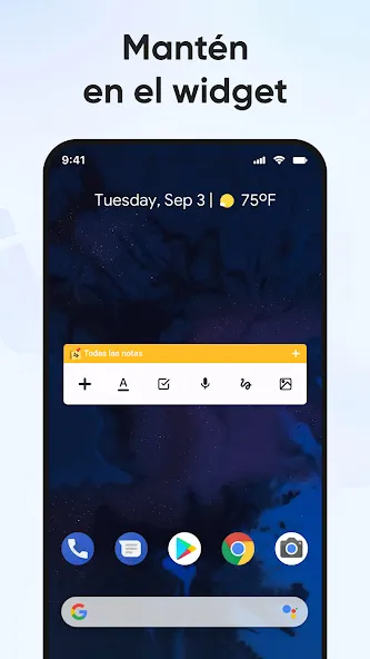 Notas: Bloc de notas, Notebook screenshot 8