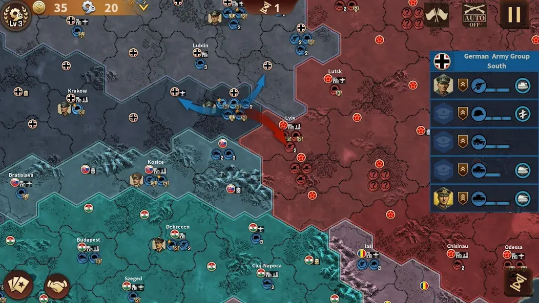 Glory of Generals 3 - WW2 SLG screenshot 4