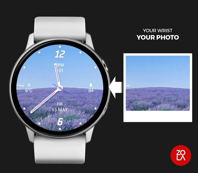 Blue Analogue Watch Face screenshot 4