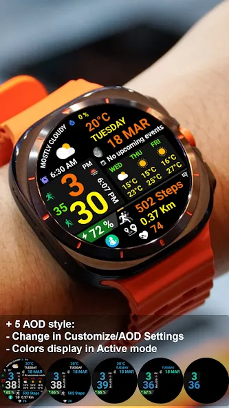 Digital Weather D Sport NTV580 screenshot 4