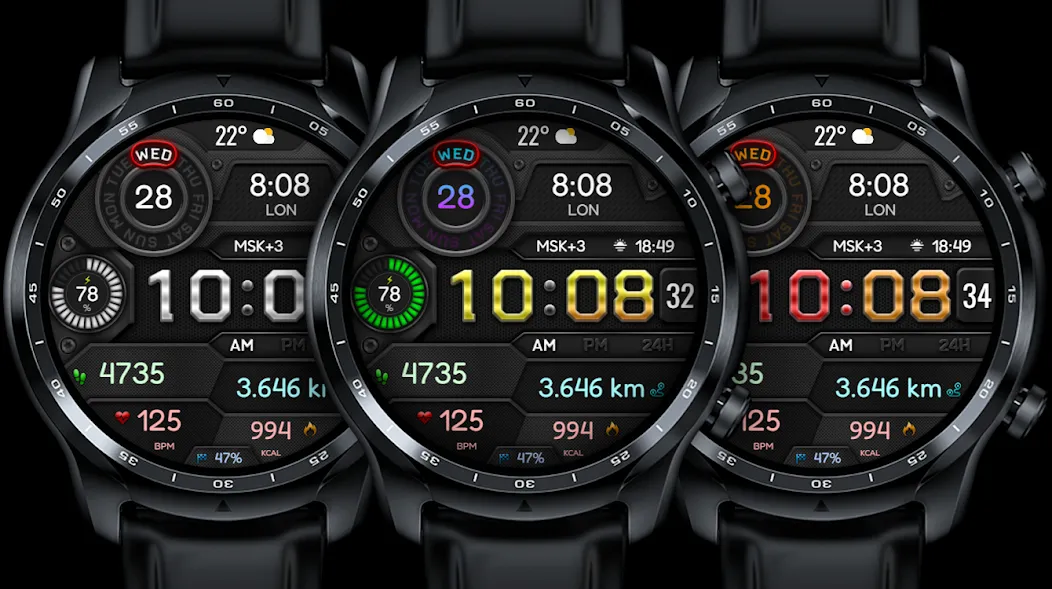DIGI VIDAMOL WS25 Watch face screenshot 1