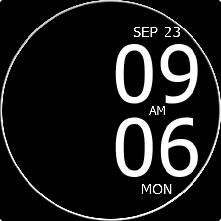 Key WF45 Digital Watch Face screenshot 28