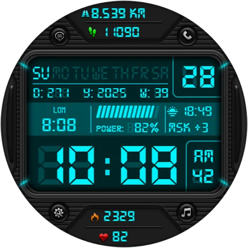 DIGI MONUS CTS60 Watch face screenshot 18