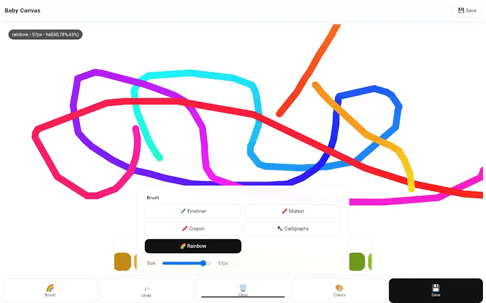 Baby Canvas screenshot 7