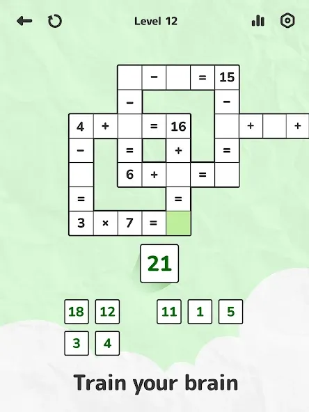 Math Crossword — Number puzzle screenshot 7