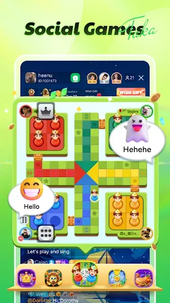 Taka - Chat, Live, Games room screenshot 5