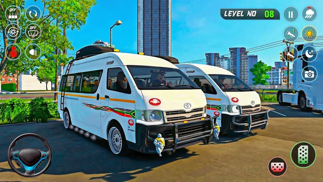 Mini Coach Bus 3d City Bus Sim screenshot 8