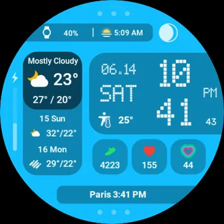 ACRO Digital Weather Watchface screenshot 26