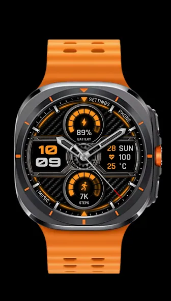 Phantom - Hybrid v4 watch face screenshot 5