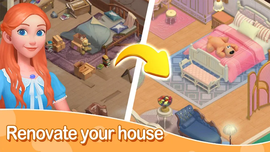 Dream Match - Mansion Makeover screenshot 2
