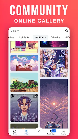 Pixilart - Make Pixel Art screenshot 5