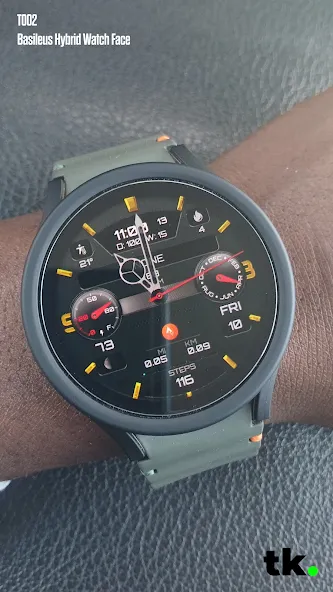 T002 BASILEUS Hybrid WatchFace screenshot 5