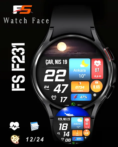 FSW231 WATCHFACE screenshot 1
