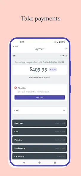 Timely – Bookings & payments screenshot 7