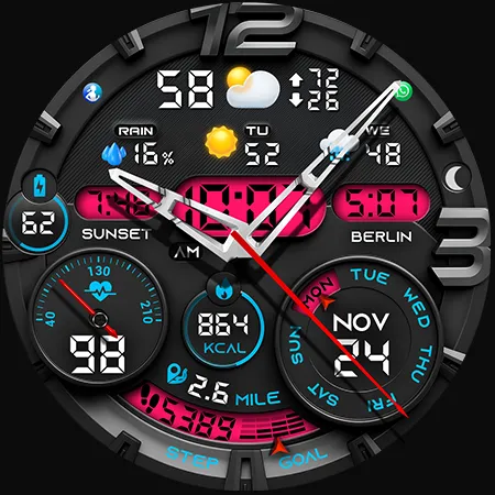 PER32 Ultra Hybrid Watch Face screenshot 48