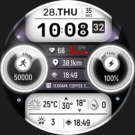 ML2U 297 Watch Face screenshot 29