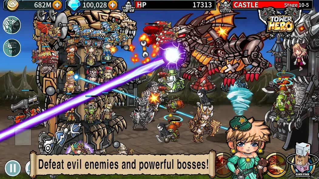 Tower Hero - Tower Defense RPG screenshot 2