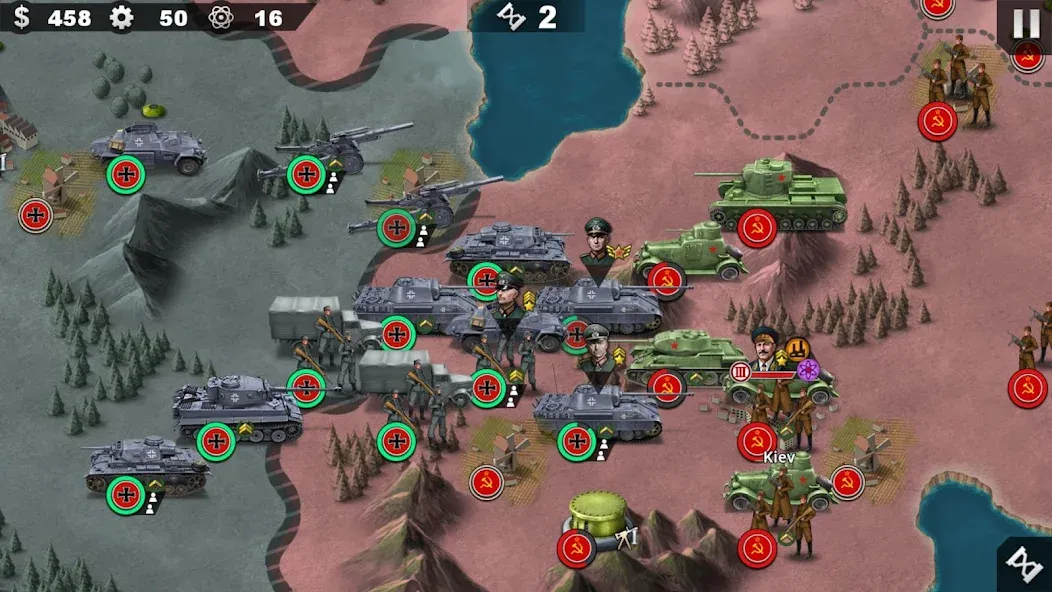 World Conqueror 4-WW2 Strategy screenshot 1
