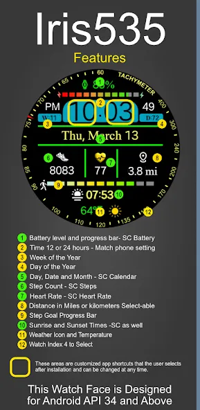 Multi Function Digital Iris535 screenshot 2
