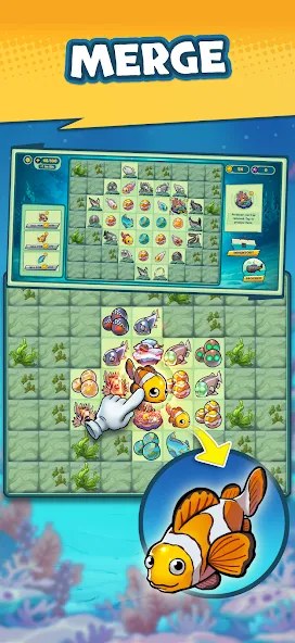 Submarine Quest: Merge&Explore screenshot 2
