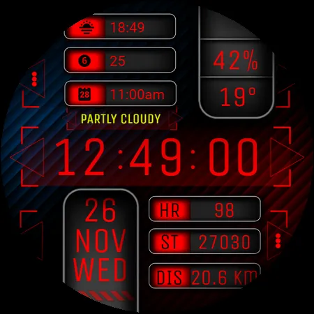Watch Face WF148 screenshot 5