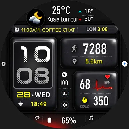 ML2U 382 Tactix Watch Face screenshot 32